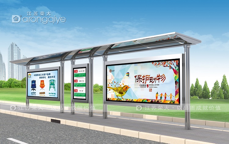 不銹鋼候車亭，現(xiàn)代城市公共交通的美學詮釋與實用典范配圖一